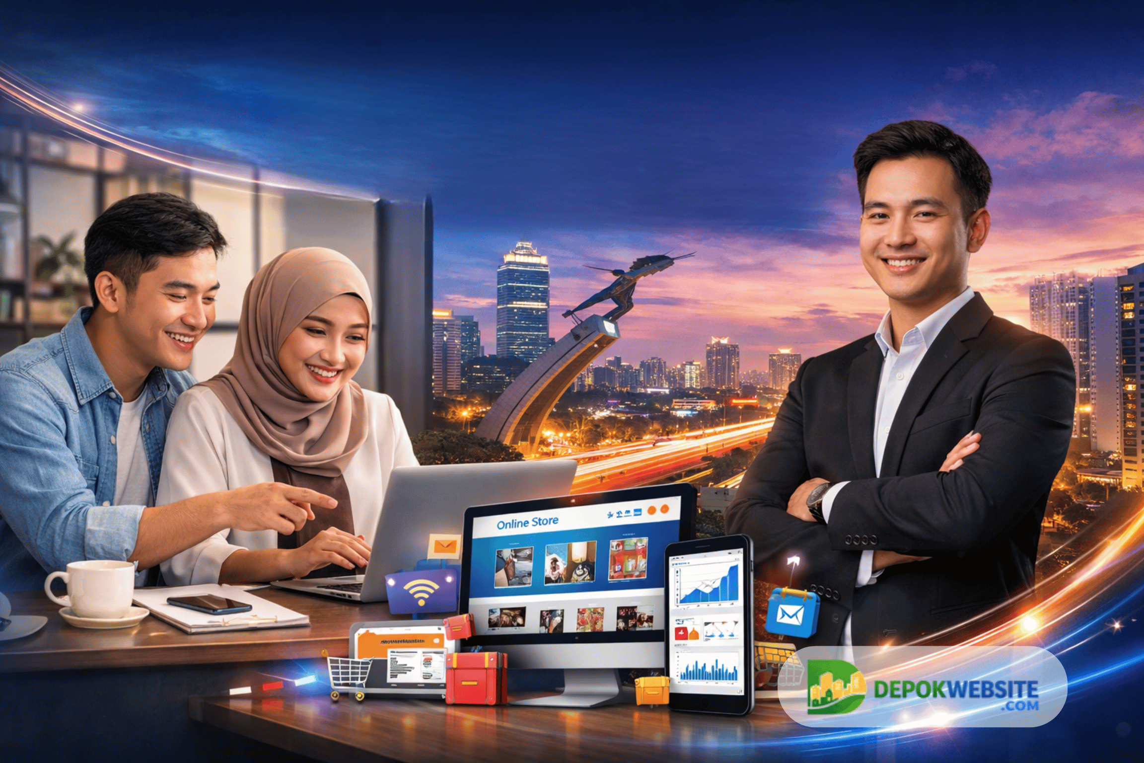 Jasa Pembuatan Website UMKM Tapos Depok